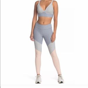 Outdoor Voices tri-tone leggings